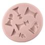 Imagem de Forma Molde Silicone Biscuit Mini Jogo Xadrez 6 Cav