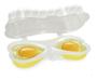 Imagem de Forma Omeleteira Egg Fácil Faz 2 Ovos No Microondas Prático