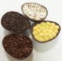 Imagem de Forma Ovo De Páscoa 50g Semiprofissional Liso Chocolate Bwb