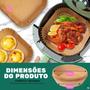 Imagem de Forma P/ Air Fryer Descartável Antiaderente Kit Com 150un