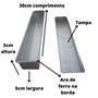 Imagem de Forma Pao De Forma Torrada Canapé 30x5x5 Aluminio 07mm