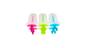 Imagem de Forma Para 6 Picolés Com Palito Color - Clink