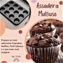 Imagem de Forma Para Assar Cupcakes Petit Gateau Muffin Antiaderente