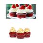 Imagem de Forma Para Cupcake Com Forminhas De Silicone 12 Cavidades