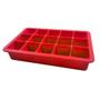 Imagem de Forma para Gelo em Silicone 15 Cubos Kenya Vermelha