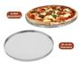 Imagem de Forma Para Pizza Assadeira Bandeja Tabuleiro De Alumínio 30 cm