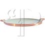 Forma Pedra Sabão Para Pizza Com Alça De Cobre Diametro 35cm - IPE COZINHAS Imagem de Forma Pedra Sabão Para Pizza Com Alça De Cobre Diametro 35cm