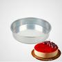 Imagem de Forma Redonda 20x5 Cm Assadeiras Bolos Torta Fundo Fixo