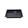 Imagem de Forma Retangular Esmaltada com Grill  Média 20,7x31x5 cm Esmaltados Silva 691