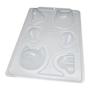 Imagem de Forma Semiprofissional com Silicone SP Raposa 3D Fox Ref.3642 BWB 1unid