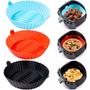 Imagem de Forma Silicone Air Fryer Forno Microondas Fritadeira