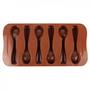 Imagem de Forma Silicone Formato Colher 1 Unid. para Bombons Chocolate  Clink