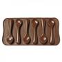 Imagem de Forma Silicone Formato Colher 1 Unid. para Bombons Chocolate  Clink