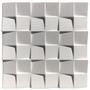 Imagem de Forma Silicone Gesso Parede 3D - Prisma