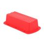 Imagem de Forma Silicone Retangular Vermelha
