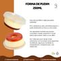 Imagem de Formas Para Pudim 250ml Com Tampa Descartável - 60un