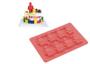 Imagem de Forminha De Silicone De Bonequinhos Blocos de Montar Para Balinhas De Gelatina