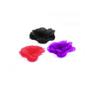 Imagem de Forminha Flor - Halloween - Roxo Uva Preto Vermelho - 50 UN - MaxiFormas - Rizzo