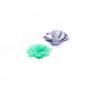 Imagem de Forminha Flor - Tons Seda - Prata & Celadon - 50 UN - MaxiFormas - Rizzo