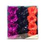 Imagem de Forminhas Happy 3 Tons Seda Halloween-Uva/Preto/Vermelho
