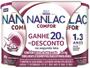 Imagem de Fórmula Infantil Comfor Nanlac Leite Nestle 1,6kg 2 Unidades