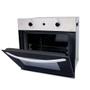 Imagem de Forno a Gás de Embutir Fogatti G57 com Grill 57L Inox/Preto 220V 10057733/220