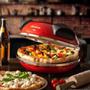 Imagem de Forno De Pizza Focaccia Elétrico Bancada  Ariete By Delonghi com Pedra Refratoria Rápido 4 Min 220v Desing Italiano 1200w 400ºc