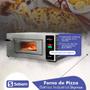 Imagem de Forno De Pizza Profissional 40Cm 450ºc Digital Skymsen