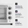 Imagem de Forno Elétrico 42L Family II Mondial Branco/Inox- FR-42-W