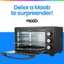 Imagem de Forno Elétrico Bancada Moob 50 Litros Com Função Timer e Luz Interna