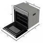 Imagem de Forno Elétrico Digital de Embutir 220v 68 Litros Mfe0268g1 Micro-ondas de Embutir 25l 220v Mmo0225g1 Inox