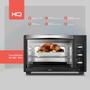 Imagem de Forno Elétrico HQ 38 Litros HQ38D 1600W Preto 127V