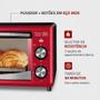 Imagem de Forno Elétrico Mondial 10L FR-20 Vermelho - 127V