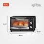 Imagem de Forno Elétrico Mondial FR-09 Pratic Cook 6L 650W Preto/Inox 220V