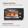 Imagem de Forno Elétrico Mondial Fr-09 Pratic Cook 6L 650W Preto/Inox