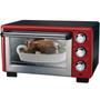 Imagem de Forno Elétrico Oster Convection Cook Tostar Assar Grelhar Convecção 18L Vermelho TSSTTV7118R - 220v