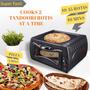 Imagem de Forno elétrico Tandoor Sufeasdf 15L 1500W com controle de escurecimento