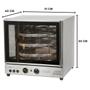 Imagem de Forno Elétrico Turbo Giratório 3000W 3 Bandejas 220V FGE3 - Titã