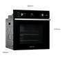 Imagem de Forno embutir eletrico brastemp 84l  air fryer 220v