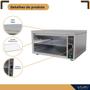 Imagem de Forno Gratinador Salamandra Elétrico Inox WS-35 Wictory