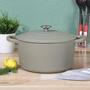 Imagem de Forno Holandês Crock-Pot Artisan 7L - Ferro Fundido Esmaltado Verde Fosco