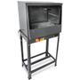 Imagem de Forno Industrial à Gás com Cavalete Baixa Pressão Tampa de Vidro 126L MetalFour