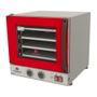 Forno Industrial Turbo Eletrico Fast Oven Prp-004 Vermelho 220V - Progás - Progas Imagem de Forno Industrial Turbo Eletrico Fast Oven Prp-004 Vermelho 220V - Progás