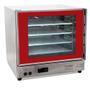 Imagem de Forno Turbo Elétrico DIGITAL Profissional FETP-D Vermelho 3040W Compacto 4 Assadeiras 35x35 - Titã