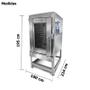 Imagem de Forno Turbo Gas 10 Esteiras - Interno Inox - Metvisa - Ftg300bi