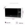 Imagem de Fornos Micro Ondas Midea 20l Branco Potente 110v Mras21