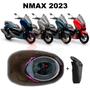 Imagem de Forração Nmax 2023 Connected Baú Forro Marrom + Guidão