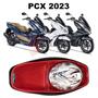 Imagem de Forração Pcx Dlx 2023 Acessório Forro Vermelho + Divisória