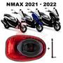 Imagem de Forração Yamaha Nmax 2021 Forro Standard Vermelho + 1 Antena