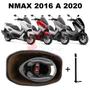 Imagem de Forração Yamaha Nmax Baú Forro Acessório Marrom + 1 Antena